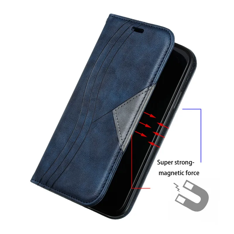 Роскошный кожаный чехол книжка на магните для Xiaomi Redmi 7A бумажник телефона 7 8 8A Note