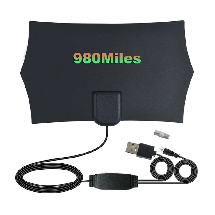 980 Mile Range Antenna TV Digital HD Skywire Antena Digital 1080p Indoor Home FKU66 tv stick silicone