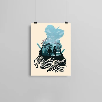 

Giyu Tomioka Shinobu Kocho Kimetsu no Yaiba Canvas poster Painting wall Art decor Living room Bedroom Home Decoration Prints