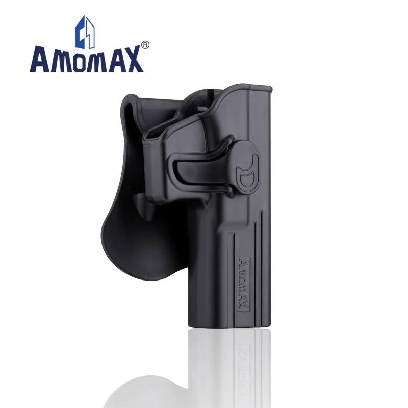 

Amomax OWB paddle Holster Fits Glock 17/22/31 With Right Hand Black OD Green FDE Color