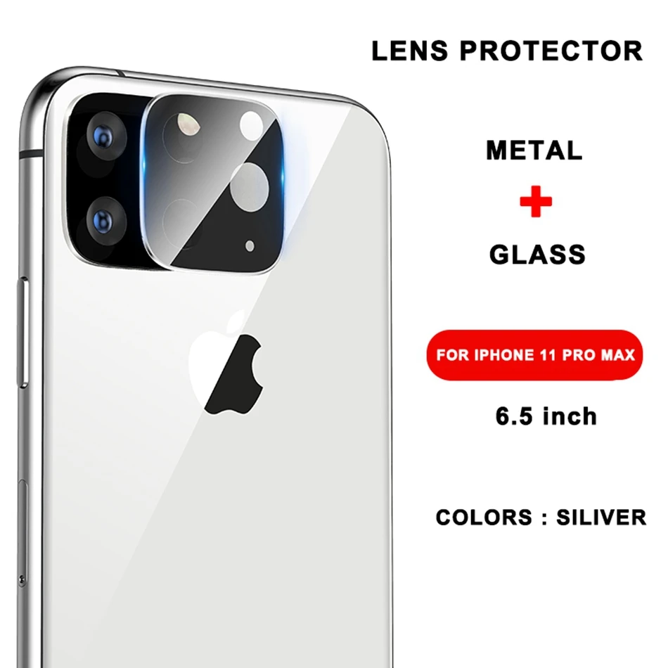 Закаленное стекло на iPhone 11 Pro X XS Max стеклянный объектив камеры протектор экрана для Apple iPhone11 Pro Max Защитная стеклянная пленка