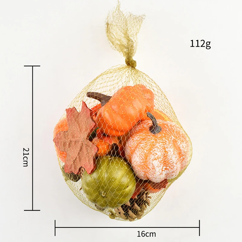 CMTOP 162 pcs Artificial Pumpkins decoration set Mini Fake Pumpkins Pine Cones Maple Leaves Acorns Pomegranate Decoration Set for Fall Thanksgiving Wedding Halloween Christmas Home Party Decoration CMTOP 162 pcs Artificial Pumpkins decoration set Mini Fake Pumpkins Pine Cones Maple Leaves Acorns Pomegranate Decoration Set for Fall Thanksgiving Wedding Halloween Christmas Home Party Decoration