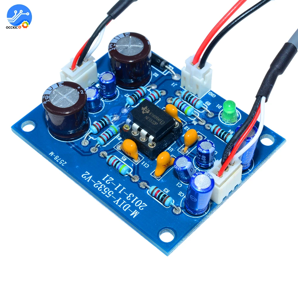 NE5532 OP AMP стерео аудио усилитель доска DIY kit для колонок звуковое оборудование