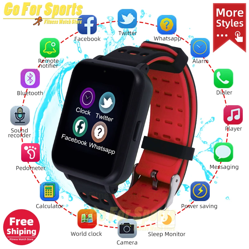 Новые умные часы Z2 с sim картой фитнес Bluetooth IOS Android для телефона камера музыкальный