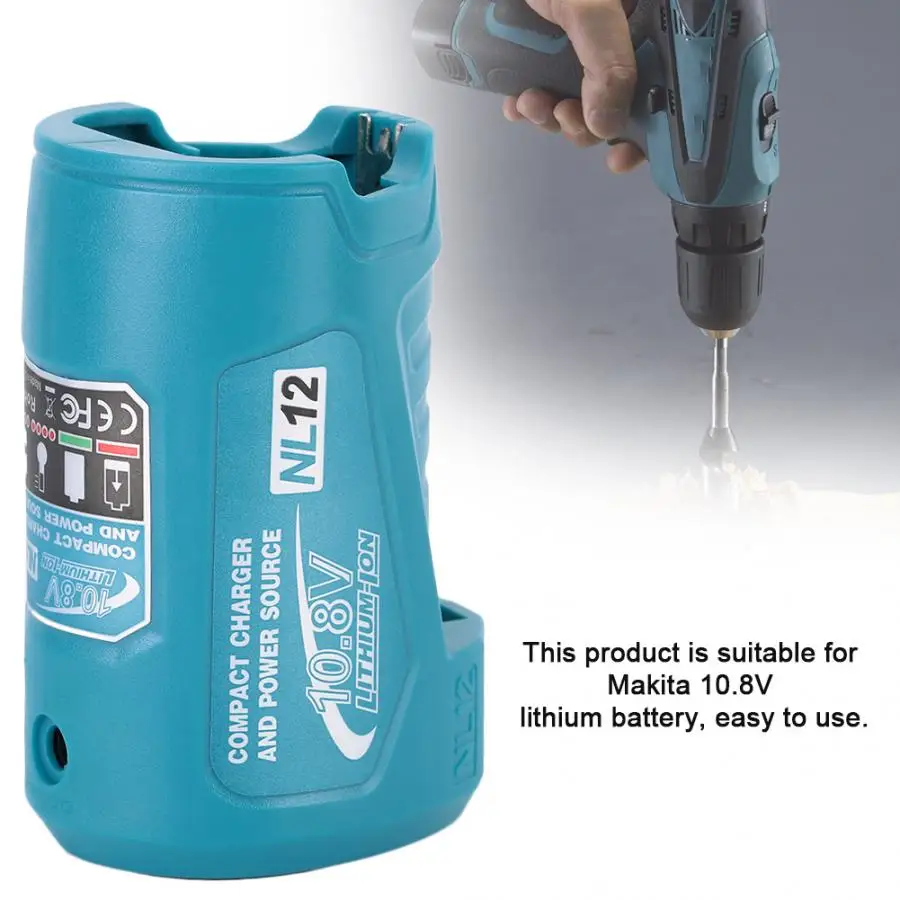 Замена USB питания для Makita 10,8 V 12V Компактное зарядное устройство