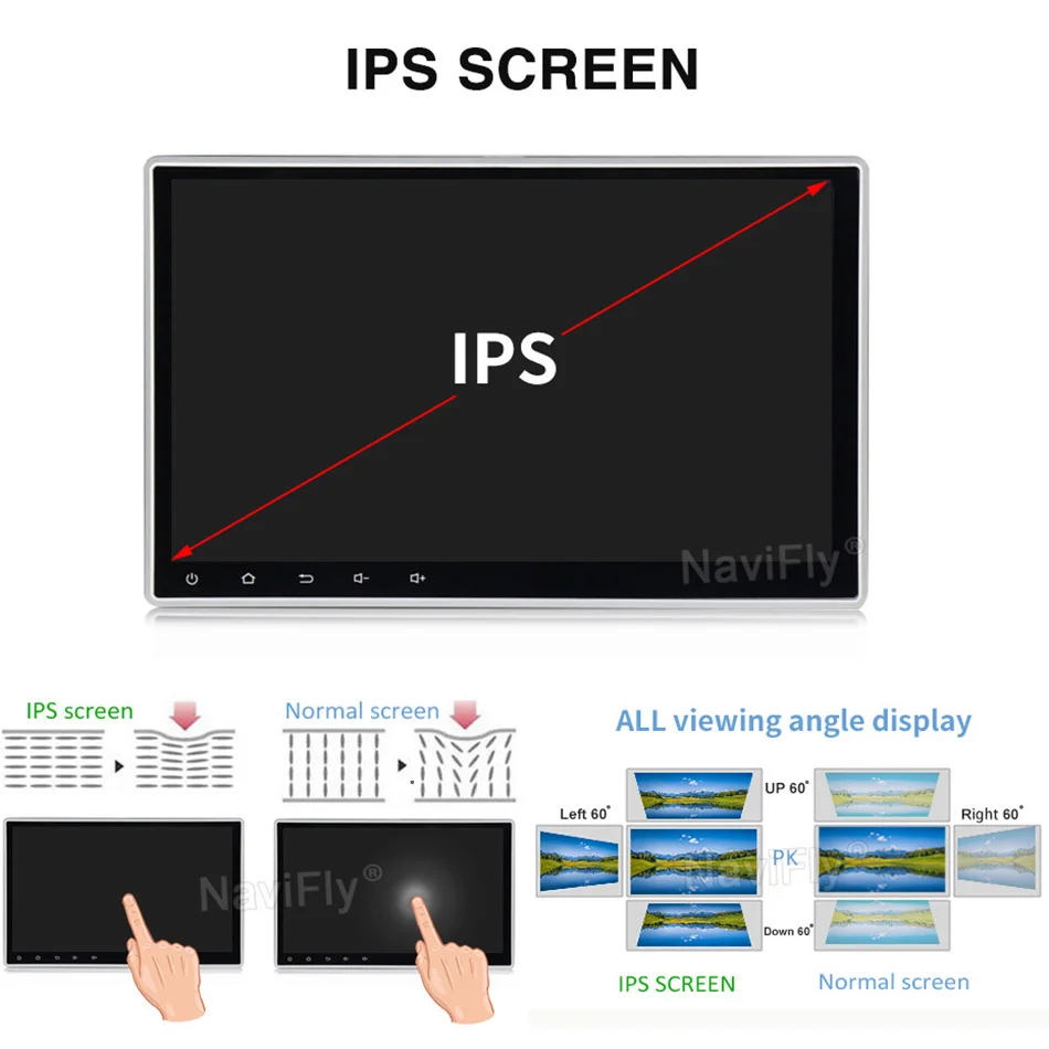 Clearance NaviFly IPS DSP Android 9 Car dvd player for Benz W203 W209 W219 A-Class A160 C-Class C180 C200 2 Din radio gps ADAS DVR Carplay 1