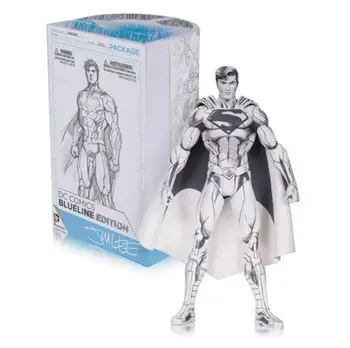 

DC Blueline Edition Superman Articulated Joint movable Figure Model Toys 16cm