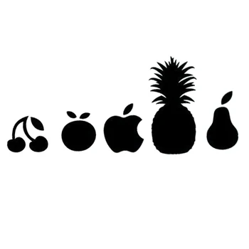 

16*6.8cm Fruits Car Accessories Funny Car Window Bumper Novelty JDM Drift Vinyl Decal Sticker