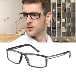 Чистый титановая оправа для очков для мужчин Оптический Рецепт бизнес рамки легкие очки Óculos де Грау с прозрачными стеклами