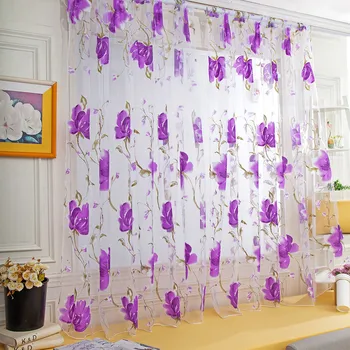 Printed Curtain Drape
