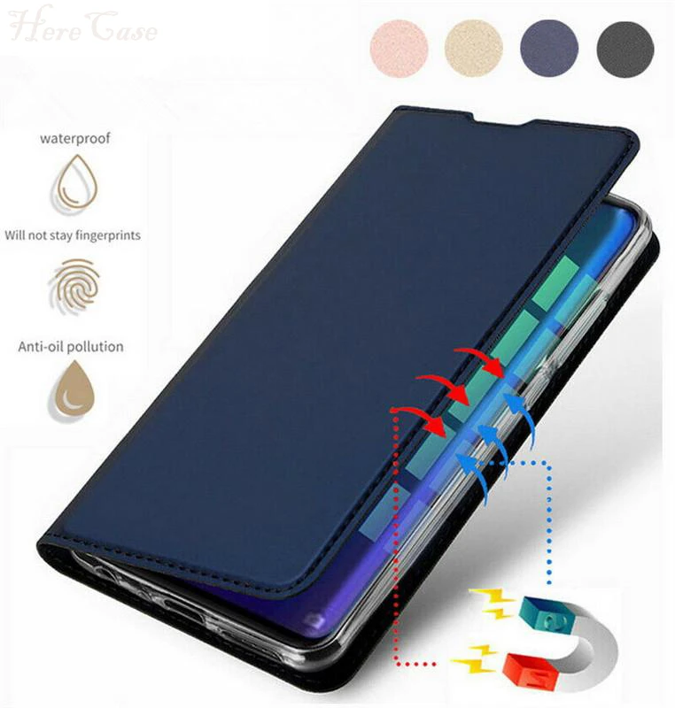 waterproof pouch for swimming P40 Pro Phone Case Magnetic Flip Wallet Book Case For Huawei P10 Plus P20 P30 P40 Pro Mate 40 30 20 10 Honor 9 10 Lite 20 Cover mobile pouch for running