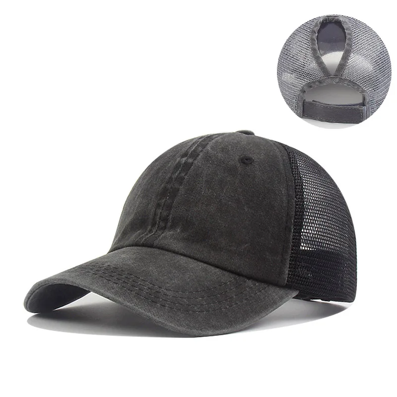 casquette trou queue de cheval