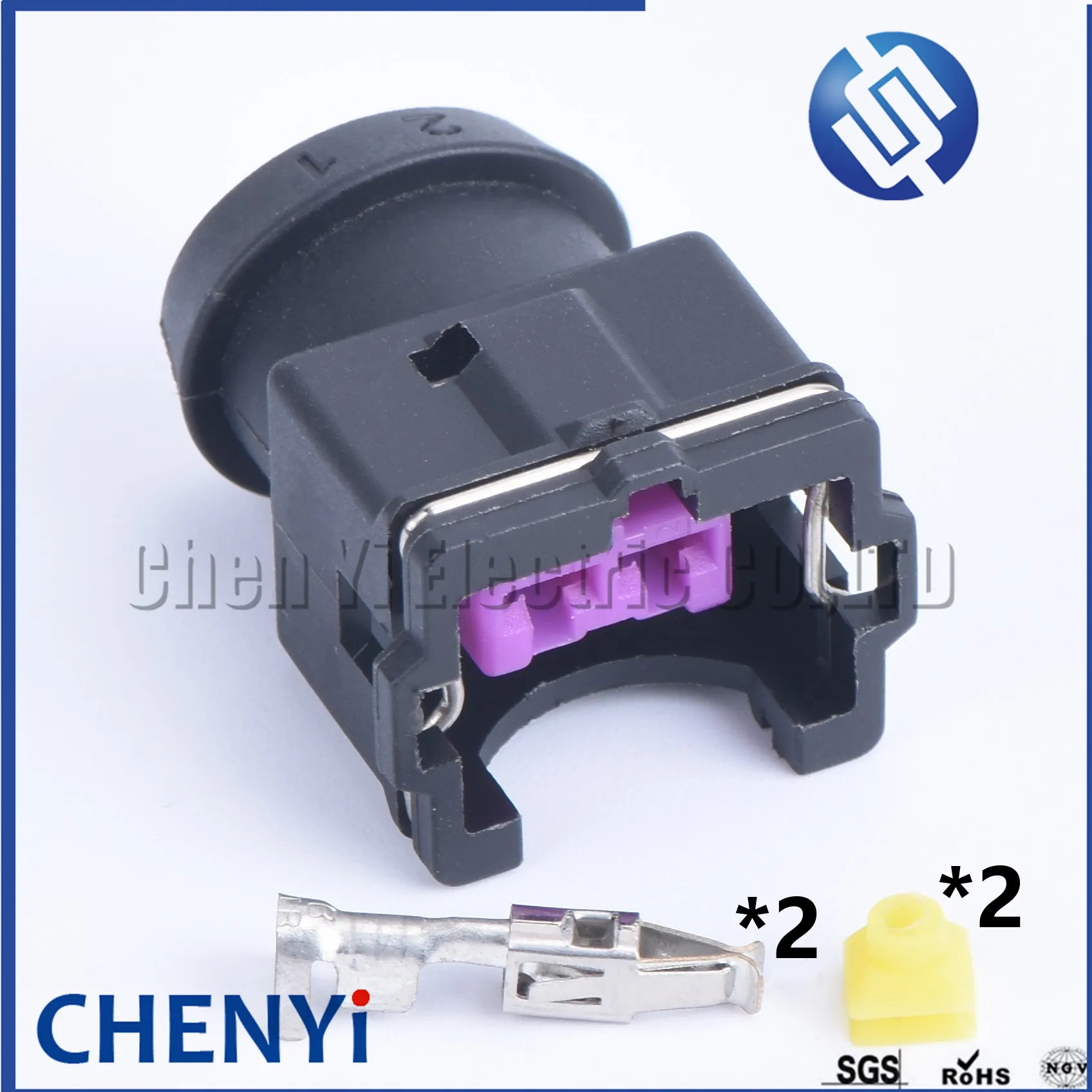 1 set 2 Pin waterproof sensor plug connector(3.5) female efi series EV1 fuel spray nozzle connector/oil auto connector | Обустройство