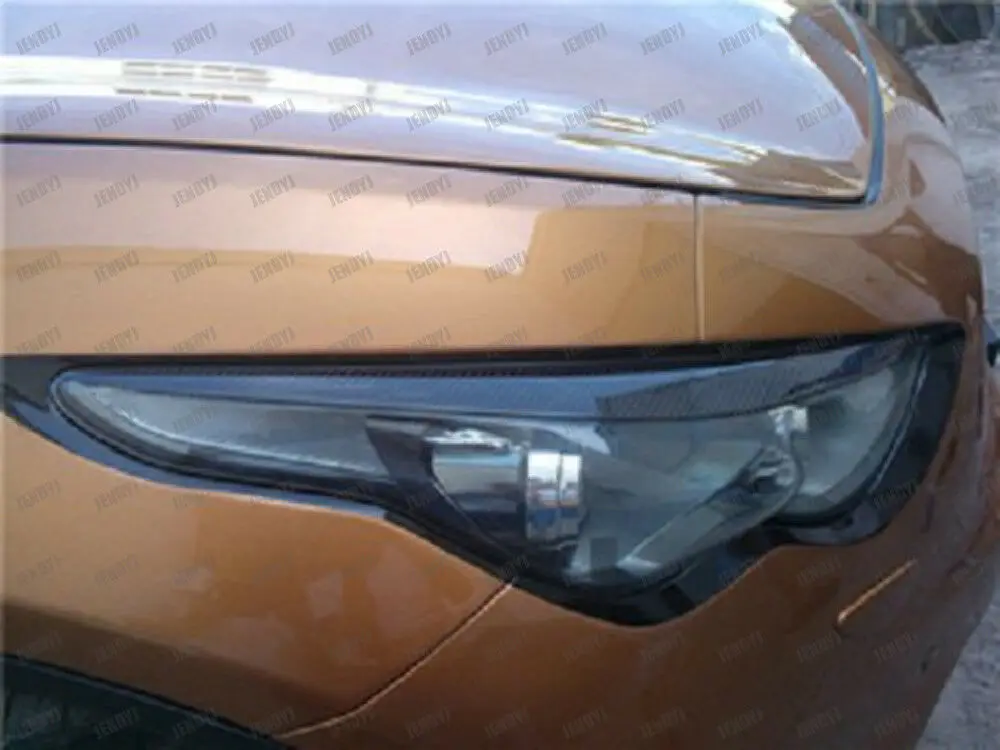 

Carbon Fiber Headlight Eyebrows Eyelids for 2009-2013 Infiniti FX35 FX37 2010