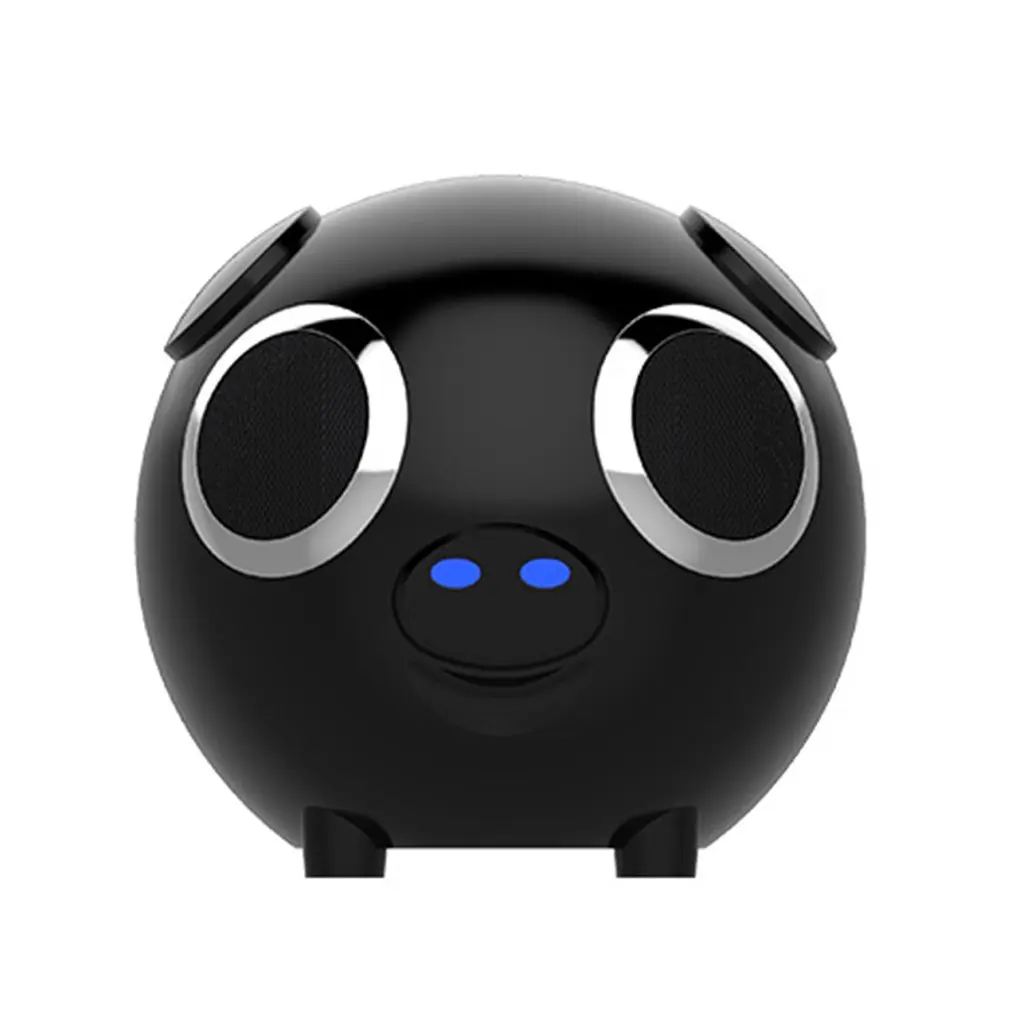 

M20 Multifunction 2 in 1 Mini Bluetooth Speaker Portable Wireless Power Bank Loudspeaker FM Radio Cute Pig Animal Shape as Gift