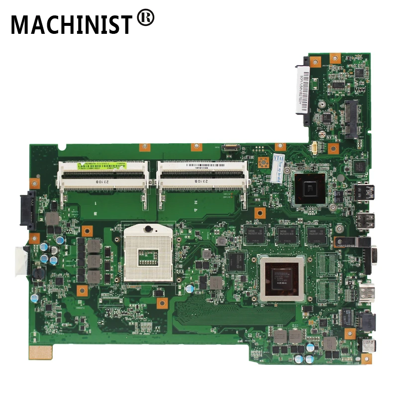 Оригинальная материнская плата для ноутбука ASUS G74SX G74S G74 2D MB GTX560M 2G REV: 2,1 HM65 полностью протестирована