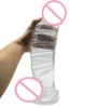 HOWOSEX XXL Jelly Dildo Strap on Giant Huge Penis with Suction Cup Realistic Anal Dildo Sex Toys for Women Men 3in Big Dick 1