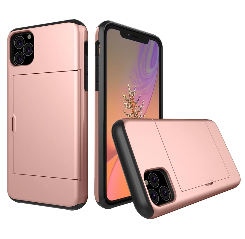 ISecret Spigen Slim Armor высокие противоударные ТПУ ПК Чехлы для мобильных телефонов с отделением для карт для iPhone 11 Pro Max X XS XR 8 7 6 6S Plus