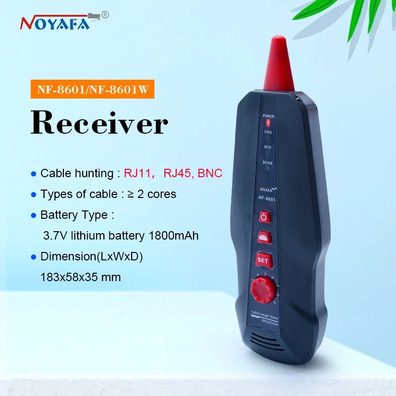 El receptor para NF-8601/NF-8601W