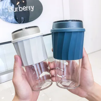 

Plastic Water Bottle Plastic Juice Bottles with Lids Large Capacity Water Bottle Reusable Travel Portable Water Plastic Cups