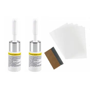 

Car Windshield Repair Agent Yellow Car Glass Repair Fluid Windshield Repair Kit Auto Glass Repair Tool