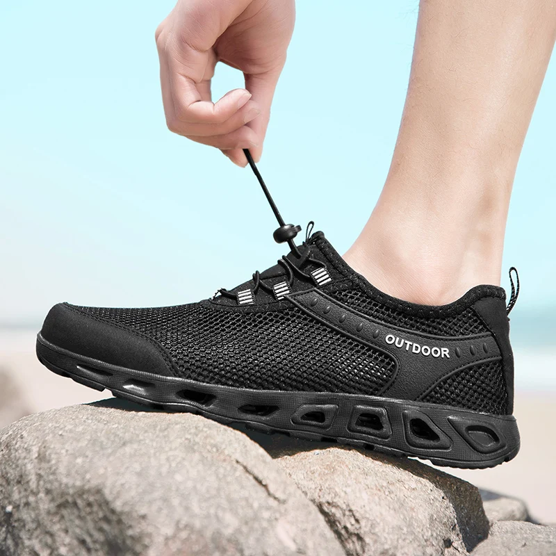 Men Hiking Shoes 2021 Outdoor Breathable Tactical Combat Army Boots Training Sneakers Anti-Slip Trekking Shoes zapatillas hombre