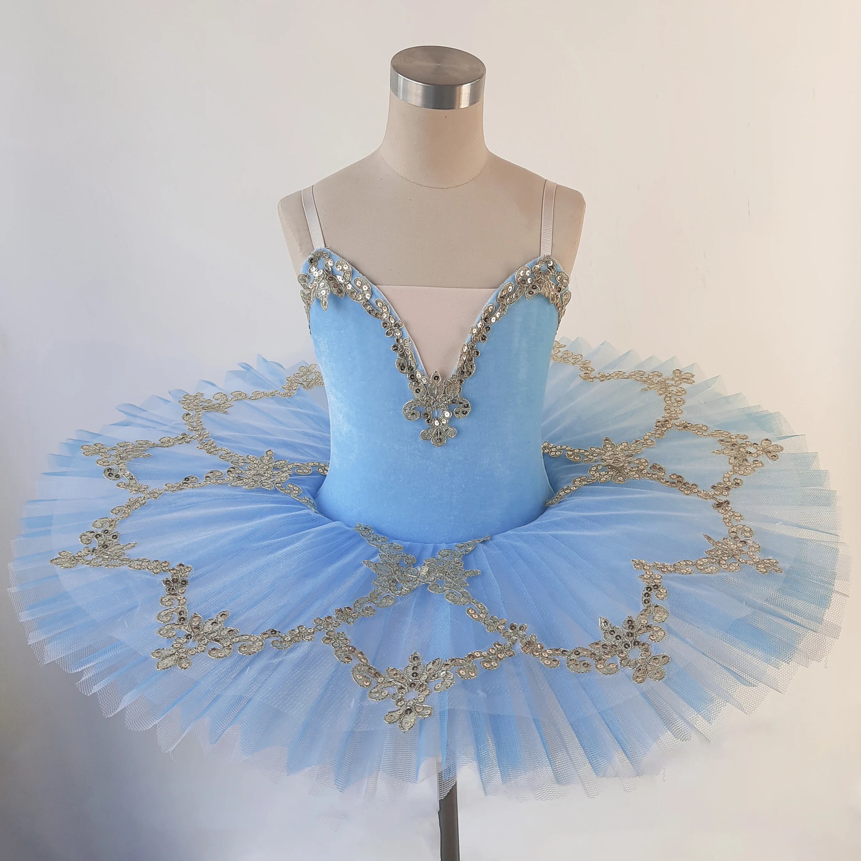 iiniim Kinder Kleid Mädchen Prinzessin Kostüm Ballerina Latein Tanzkleid Pailletten Tutu Kleid Fasching Karneval Kostüm Partykleid 