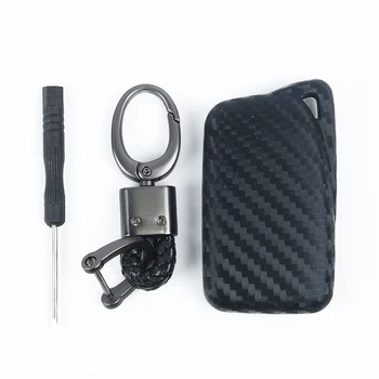 

Car Key Case Cover Car Styling Protector Key Shell Cover Holder Keychain Ring For Lexus 2020 New Smart Remote Control Keychain