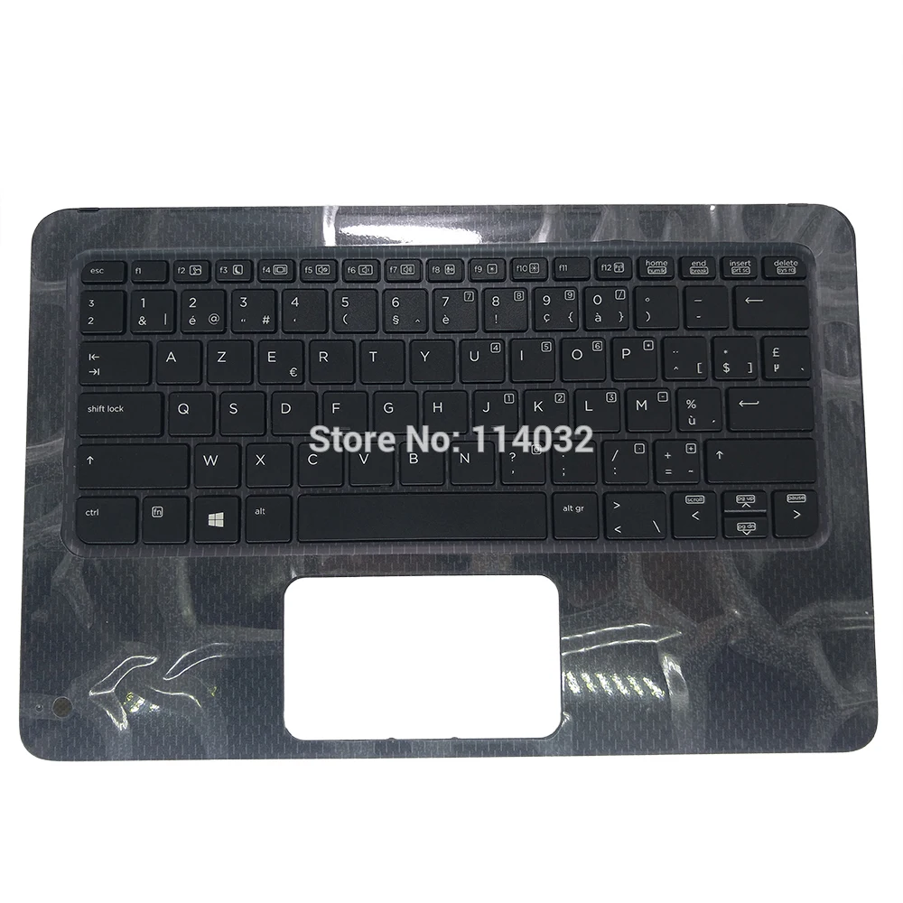 

BE keyboard for HP Probook X360 11 G1 EE BE Belgium black with Palmrest Top Case 951784 V148726BS1 6037B0129315 replacement