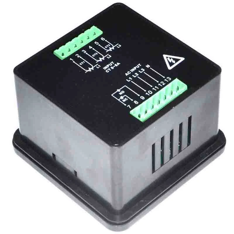 Hot GV57 3-Phase Generator Digital Multifunctional Meter Amp Volt Frequency Tester Current Detector