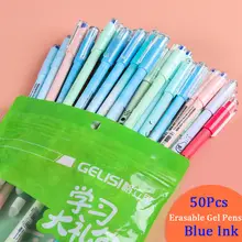 50 шт/упак ruixiang стираемые Гелевые Ручки корейский kawaii