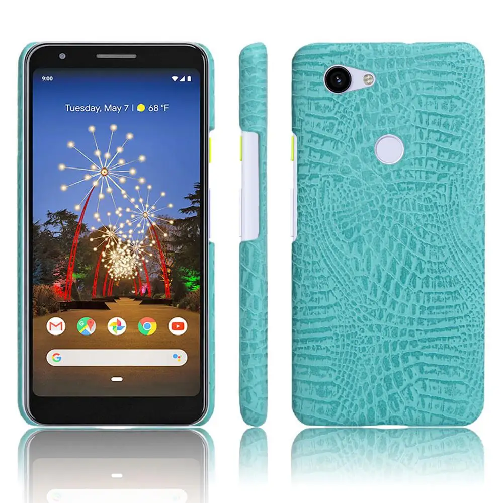 

Luxury Crocodile Pattern Candy Color PU+PC Phone Leather Back Case Cover For Google Pixel Xl/XL2/2/3XL/3/3A/3A XL/4XL/4 PixelXL