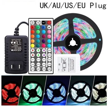 

LED light strip 1-20M non-waterproof light strip LED diode tape flexible strip light infrared WIFI controller