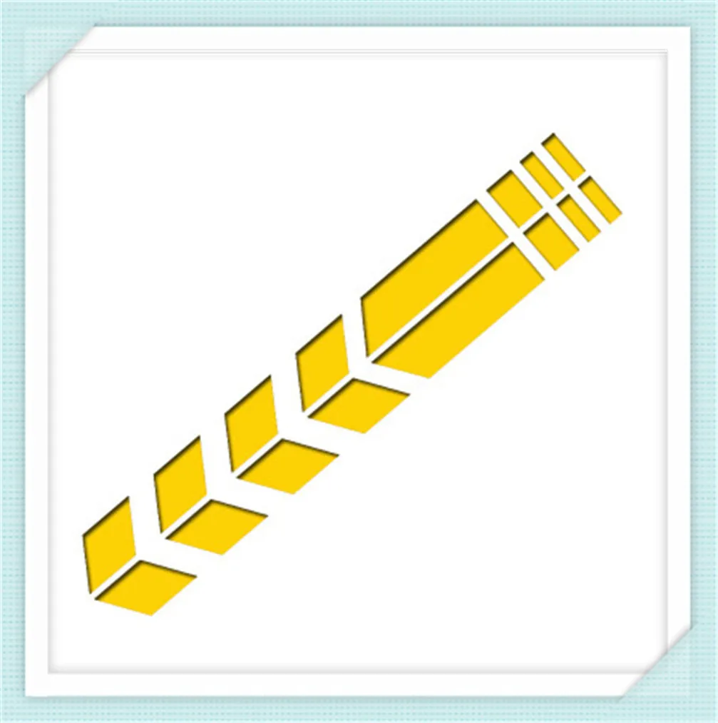 motorcycle Waterproof Safety Warning Arrow Tape sticker for KTM 350EXC-F SIX DAYS 400XC-W 400EXC 400EXC-R | Автомобили и