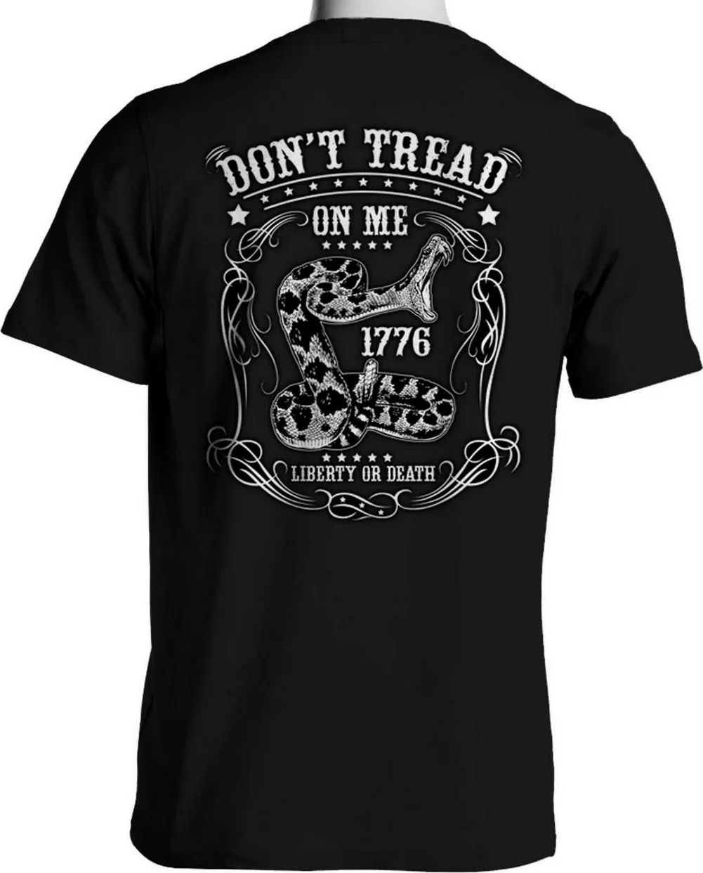 

American Constitution Patriotic Tops Tee T Shirt Don't Tread On Me Mens 7X 8X Big Tall T-Shirt New Unisex Funny