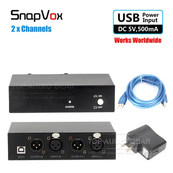 

2 x Channel DC 48V Condenser Mic Audio Device For Behringer B1 B2 B 1 2 Pro T1 T47 T 1 47 Microphone 48 V Phantom Power Supply
