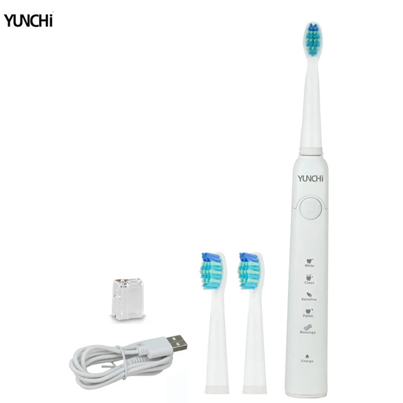 Ultrasonic Electric Toothbrush Sonic Wave Clean USB Rechargeable Toothbrushes With Replacement Brush Heads Seago 507 yunchi Y1 Ultrasonic Electric Toothbrush Sonic Wave Clean USB Rechargeable Toothbrushes With Replacement Brush Heads Seago 507 yunchi Y1