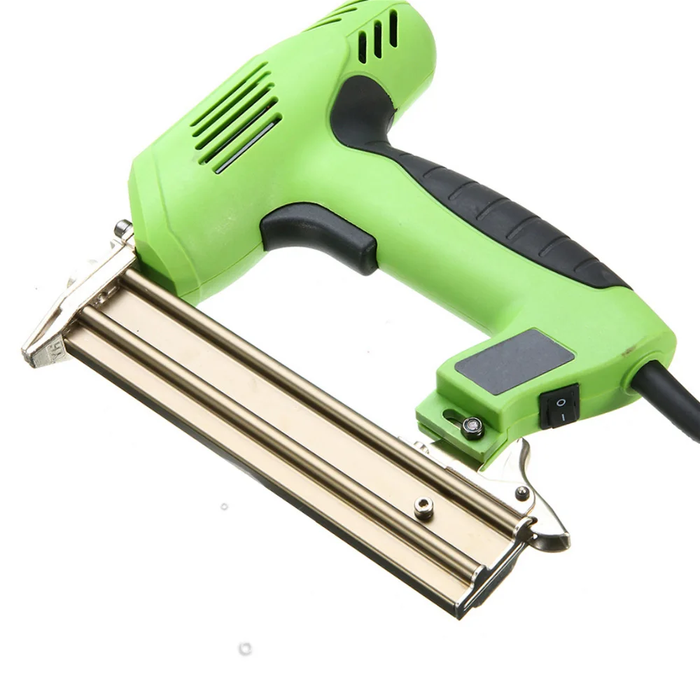 

220V 2000W Nailer Electric Staple Tool F30 Framing Straight Nail Heavy Duty Woodworking Tool 22*22*5cm Nailer + Accessories
