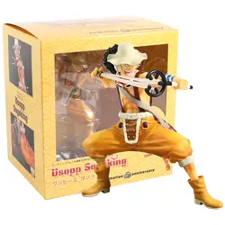 Аниме one piece Usopp Soge King 20th anniversary Ver. ПВХ Статуя Фигурка Коллекционная модель игрушки