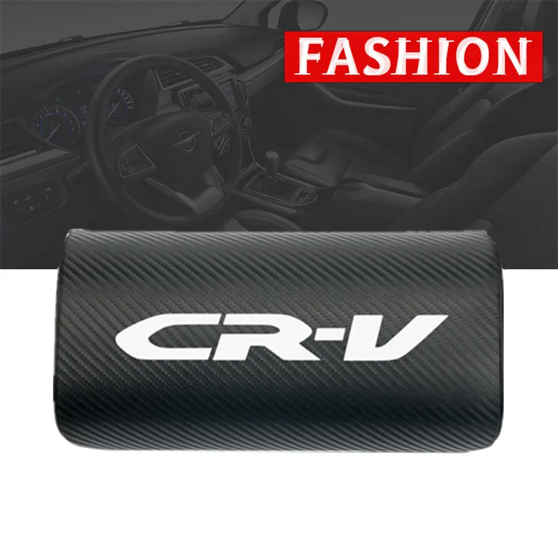 

Leather Car Neck Pillow Neck Rest Seat Headrest Cushion Pad for Honda CR-V CRV 2008 2013-2015 2017 2018 Accessories Car Styling