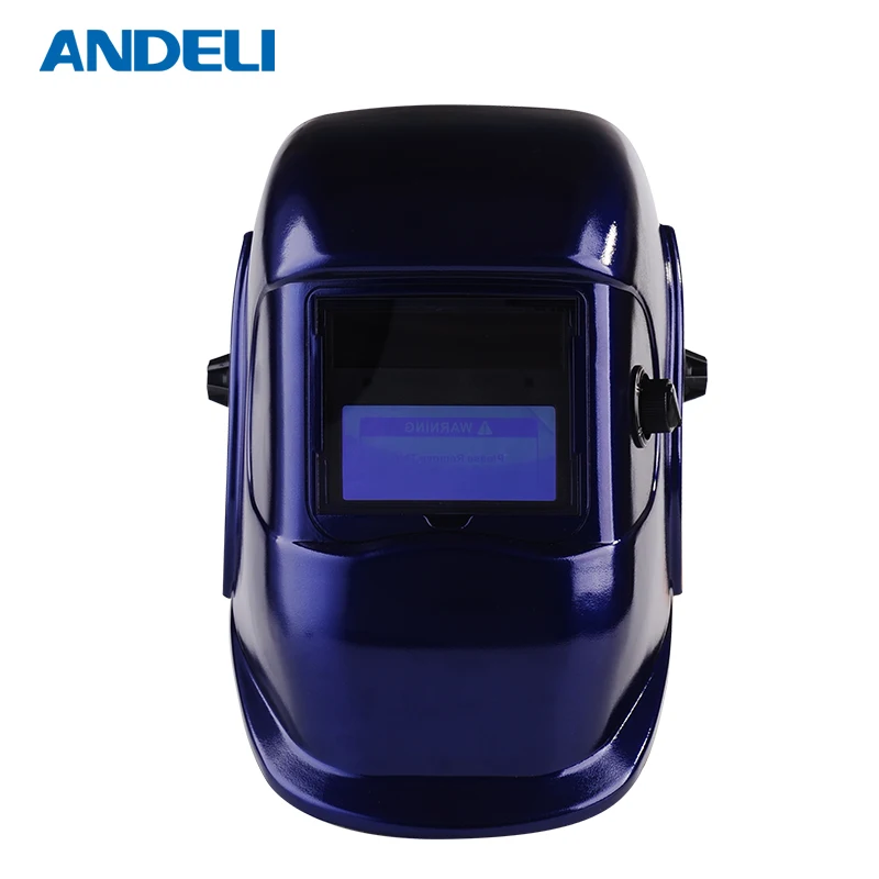 ANDELI Сварочная маска шлем/крышка/объектив для сварщика супер большой просмотровый экран Солнечная энергия Автоматическое затемнение