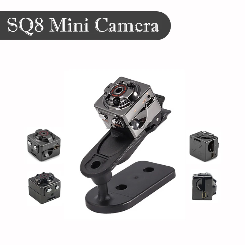 Мини камера HD 1080P SQ8 велосипедный спортивный шлем видеокамера маленький