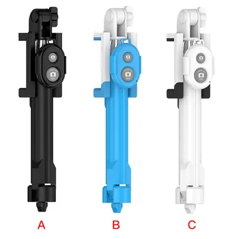 

Bluetooth Selfie Stick Outdoor Wireless Remote Control Shutter Extendable Phone Holder Tripod Monopod