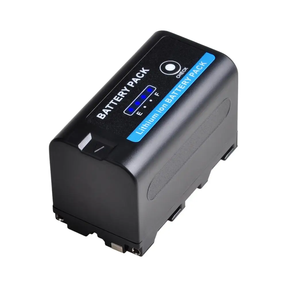5200mAh LED NP F750 F770 Аккумулятор для Sony F550 F970|Цифровые аккумуляторы| |