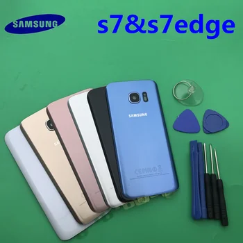 

Replacement Original new Rear Panel Battery Glass Back Door Cover Samsung Galaxy s7 G930 S7 edge G935 G935F/A/P/T+tool