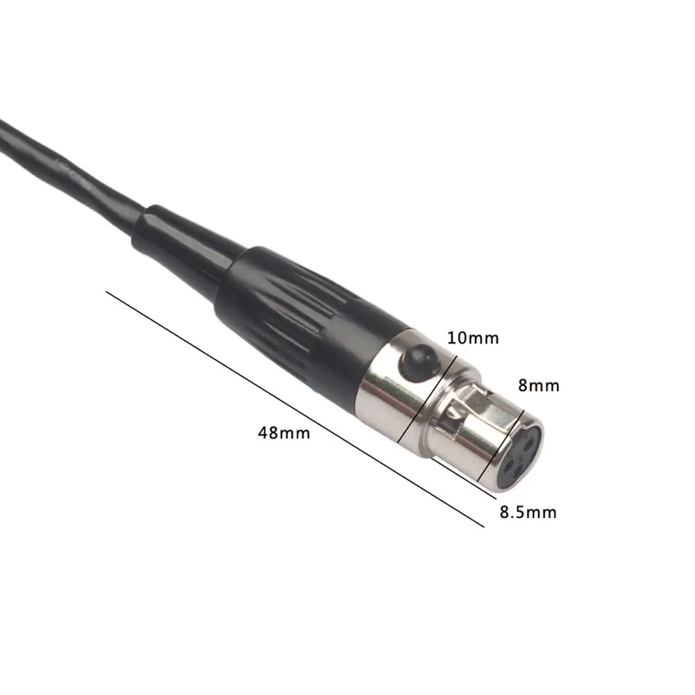 0,3 м 3Pin MINI XLR мама-мама микрофон аудио кабель фотографическое устройство кабель-удлинитель камера Аудио Кабель