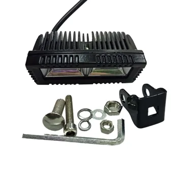 

40w Square Floodlight Driving Light Fog Light Kc-1940s Off-road Standby Driving Light Fog Light For Jeep Suv Truck Ship