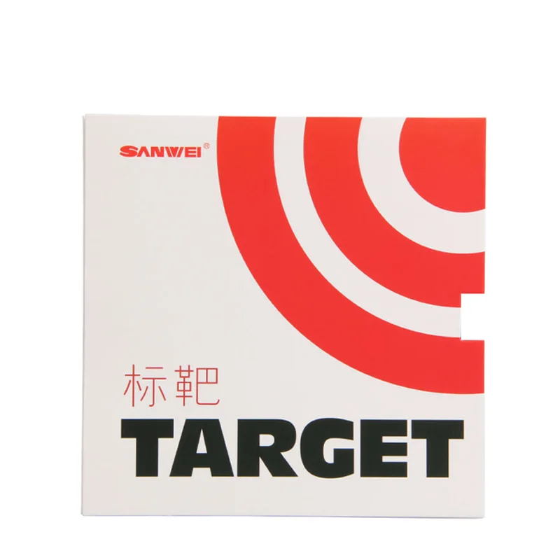 

Sanwei TARGET Pips-in Table Tennis PingPong Rubber with Sponge