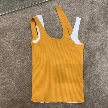 

Women colorful T-shirts Casual 2020 New Summer Female Top Sleeveless T shirt For Women Clothing