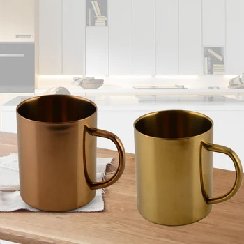 

New 1PCS 400ml Portable Outdoor Stainless Steel Cups Tea Coffee Beer Cup Single Wall Water Cup For Whisky Wine Kitchen Drinkware